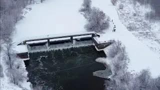 Городская плотина на р.М.Кокшага,г.Йошкар Ола,респ.Марий Эл