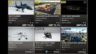 Microsoft Flight Simulator XBOX Marketplace Update 07/25/2024