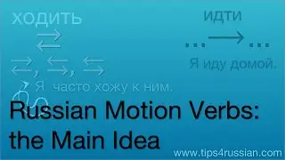 Russian Motion Verbs: the Main Idea 