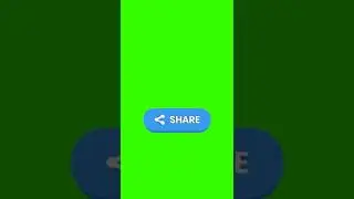Like button green screen no copyright 