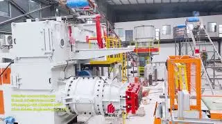 Large capacity vacuum extruder for bricks