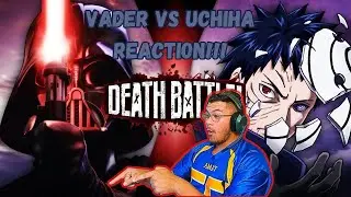 DEATH BATTLE: DARTH VADER VS OBITO UCHIHA Reaction!