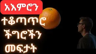 አእምሮን ተቆጣጥሮ ችግሮችን መፍታት ክፍል 2 Mind Control to Solve Our Problems Part 2
