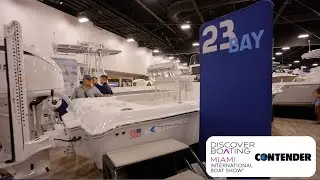 Contender 23 Bay Boat Debut - 2024 Miami Boat Show