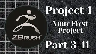ZBrush | Full Training Course | Project 1 - Lesson 3/11 | The Clay Brush