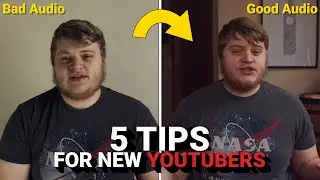 5 TIPS For New Youtubers!