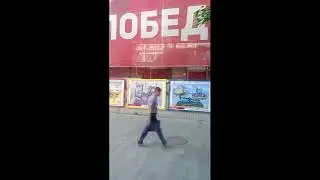 Б - Садовая  из окна автобуса.Ростов на Дону