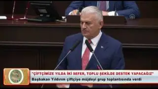 ''Çiftçimize yılda iki sefer, toplu şekilde destek yapacağız''
