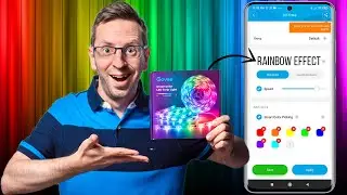 How to create Rainbow Effect With Govee RGBIC LED Strip Lights?