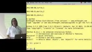 Software Carpentry September 2012 (4.3) Programming in Python