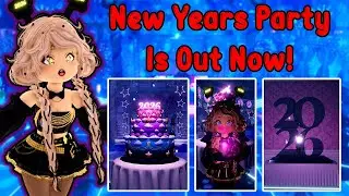 New Years Party Update Is Out Now In The Ballroom Realm Royale High
