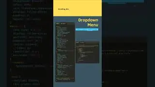 Navbar with Drop-down menu using HTML and CSS