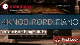 4Knob PopD | Virtual Piano Library For HALion | From Steinberg
