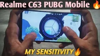 Realme C63 ki PUBG Mobile Sensitivity Setting 🔥 Realme C63 PUBG Mobile Sensitivity 🔥 0 Recoil scope