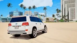 GTA: Vice City Remastered 2020 TOYOTA LAND CRUISER V8 Gameplay With Tommy Vercetti Logitech G29