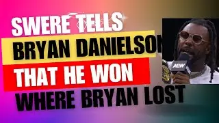 Swerve Strickland tells Bryan Danielson lost where he won all the matches.