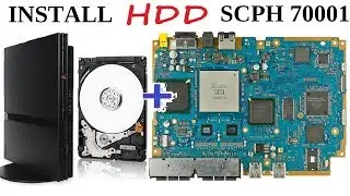 PS2 SLIM internal HDD on the PS2 SLIM scph 7000 part 2