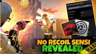 FINALLY NO RECOIL SENSI REVEALED II MSI BEST HEADSHOT SETTING 2024 II NO RECOIL SECRET TWEAK 🎯⚙