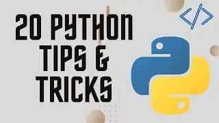 20 Python Tips every python coder should know! - #python #coding #pythoncoding #tips
