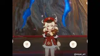 Klee's head swaying when playing drum