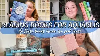 READING BOOKS FOR AQUARIUS ♒️ + how I make character lists