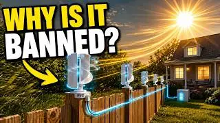 STOP Buying One Big Turbine. Line Your Fence With These $23 PVC WINDMILLS in One Weekend!!