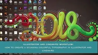 How to create stunning colourful typography with illustrator and cinema 4D