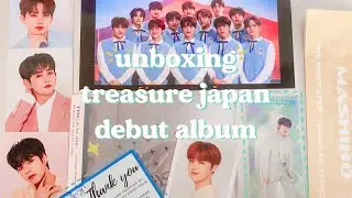 unboxing treasure japan debut album | my first ever japan album ✨
