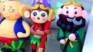 China's Old Market - Food Street - Toys at Chinese Traditional Market