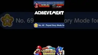 The first single player achievement in the game. - Firebro Clips | #shorts #marioandsonic