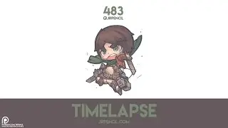 [ 483 - Timelapse ] Let's Draw Eren Jaeger from Attack on Titan