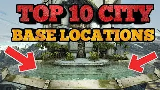 ARK EXTINCTION BESTE STADT BAUPLÄTZE | TOP 10 PVP OP SPOTS [GER]