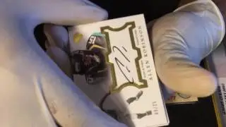 DAMON AND DIZZLE RIP 2 BOXES OF 2017 PANINI FLAWLESS FOOTBALL