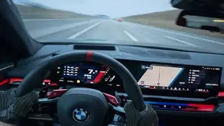 BMW M5 Touring POV – 727 HP Autobahn