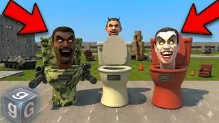 SKIBIDI TOILET vs SPARTAN KICK! (Garry's Mod)