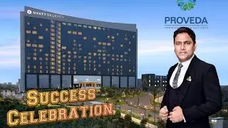 Proveda india success celebration event entry at Hotel Hyatt Gurugram