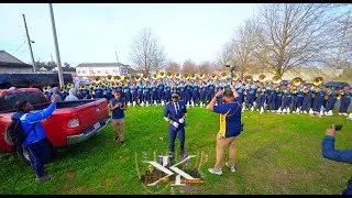 Southern University - Black & Blues @ the 2023 Zulu Parade
