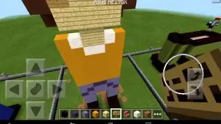 Человек победитель | Build Battle in MCPE