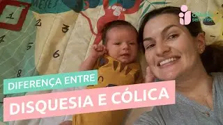 Diferença entre DISQUESIA e CÓLICA em Bebês