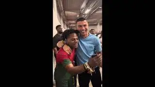 ShowSpeed Met Ronaldo. Did siuuuuuuu !