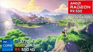 Genshin Impact | i7 3770 + RX 550 | 1080p Low