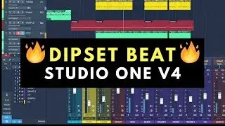Dipset Beat Making In Studio One 4 - How to use  PATTERN MODE