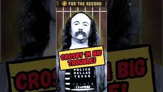 Crosby ANGRY When Sentenced To 5 Years!? #davidcrosby #fortherecord #rockstories