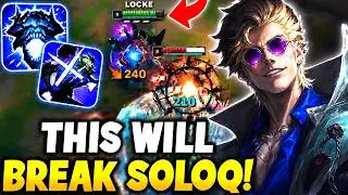 RANK 1 NA MID LANER PLAYS THE NEW CHAMPION 'LOCKE'