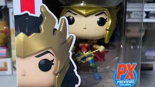 Death Metal Wonder Woman PX previews exclusive Funko Pop 