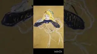 Озорной лебедь Анри де Тулуз Лотрека #история #искусство #творчество