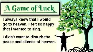 A game of Luck | Improve English Through Story | English Stories with Subtitles | audiobook