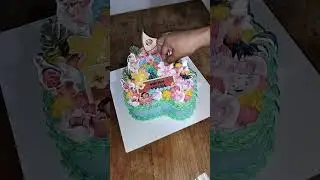 MOANA NUMBER 4 CAKE