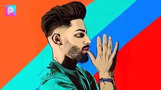 Picsart Vector Art Photo Editing Tutorial || How to make vector art in android || Art Creative Mindz