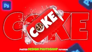 How to create poster design in photoshop | product poster design in photoshop